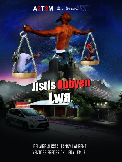 Affiche_Jistis_oubyen_lwa